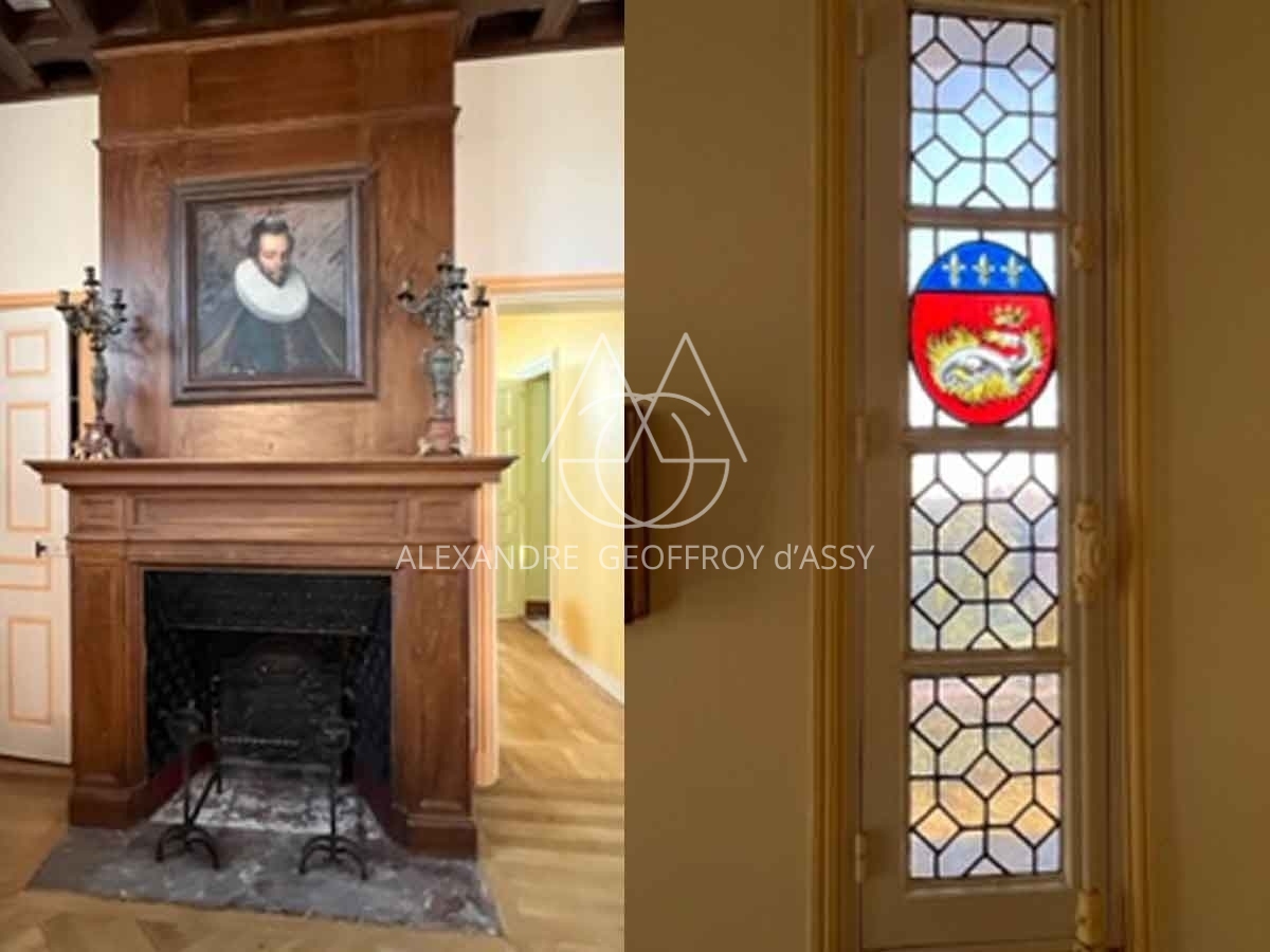 Chateau XVIe et XIXe entre Amboise et Tours