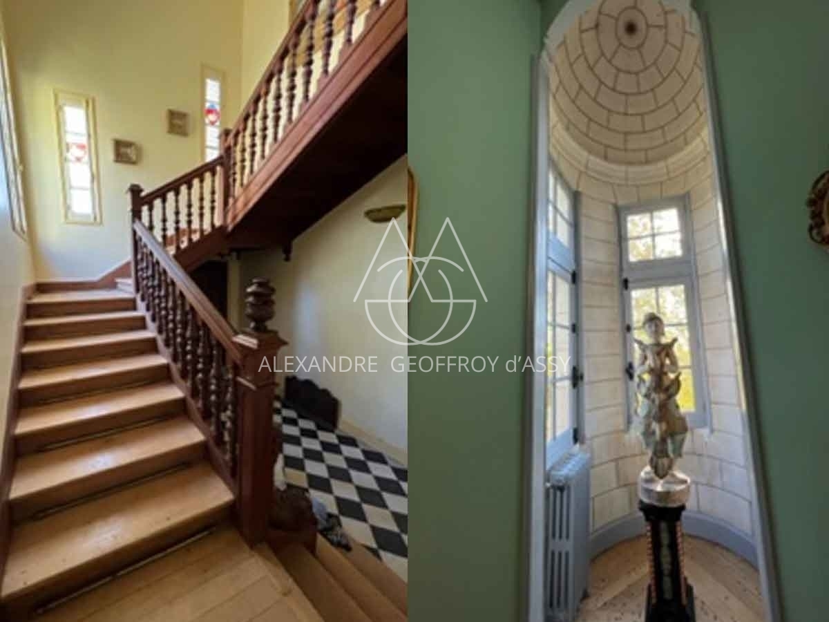 Chateau XVIe et XIXe entre Amboise et Tours