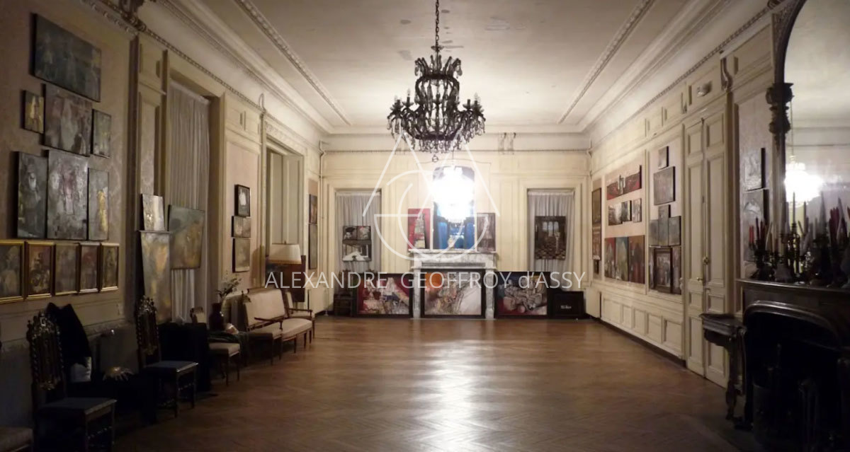 Château XIX° avec nombreux communs sur 8.1 hectares entre Le Mans et Tours