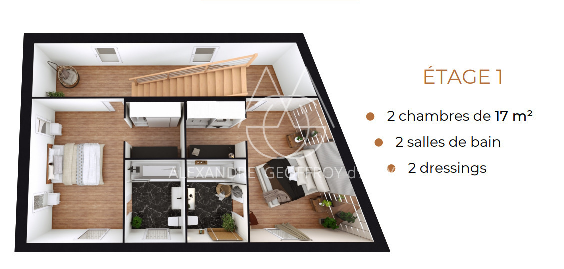 Bureaux d'architecte neuve à 100 mètres de la gare de TOURS