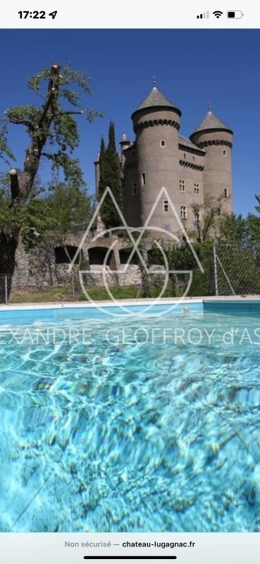 Château médiéval proche du pont de Millau