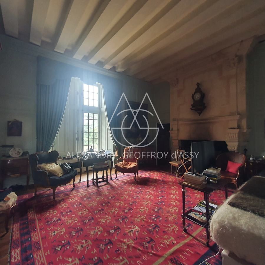 Château du XVIe siècle à couper le souffle, entièrement restauré sur 62 hectares.