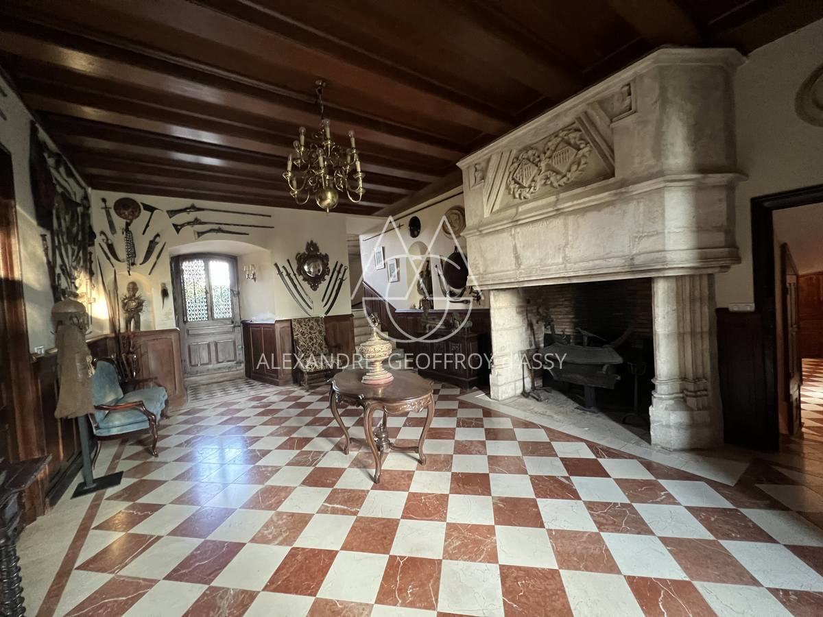 Majestueux château dans l'Indre