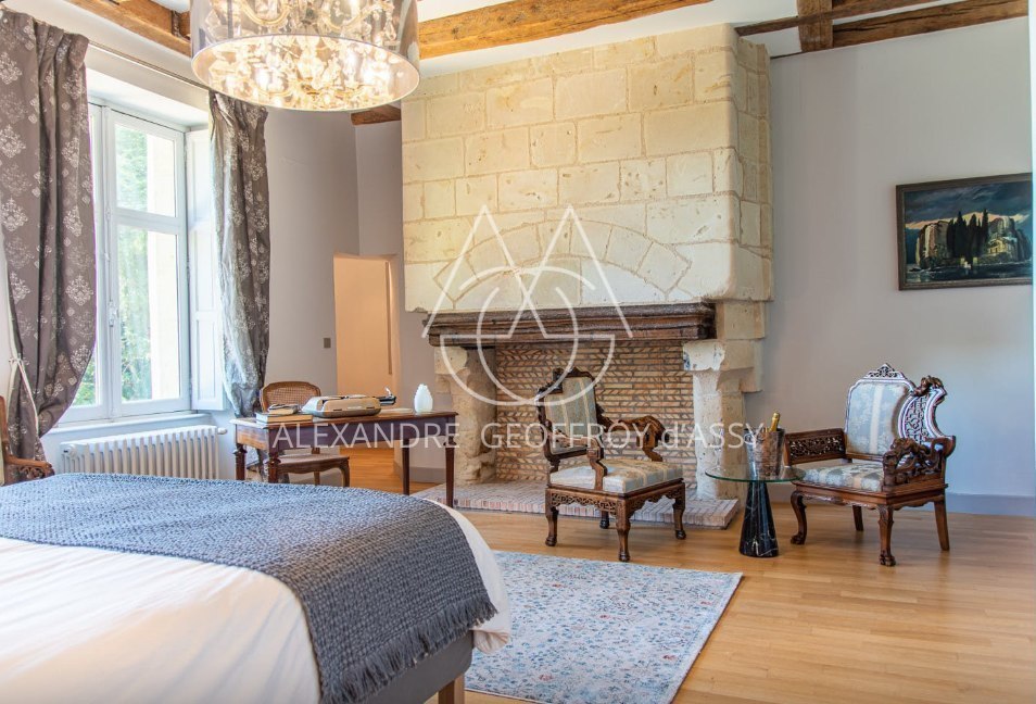 À Vendre : Majestueux Château Entièrement Restauré Proche Tours