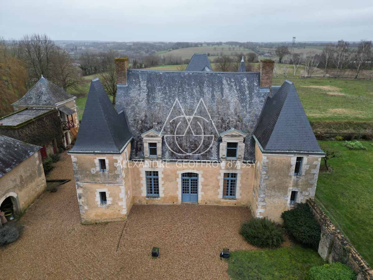 A vendre authentique château du XVI et XVIIIème