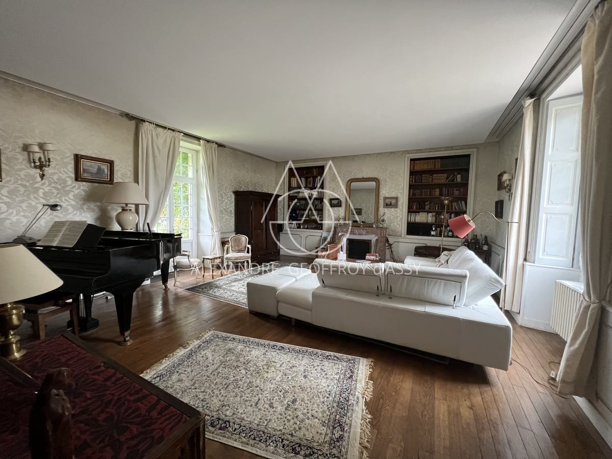 Sublime demeure du XVII et XVIII° entre Chinon et Tours en plein cœur d'une zone touristique et viticole.