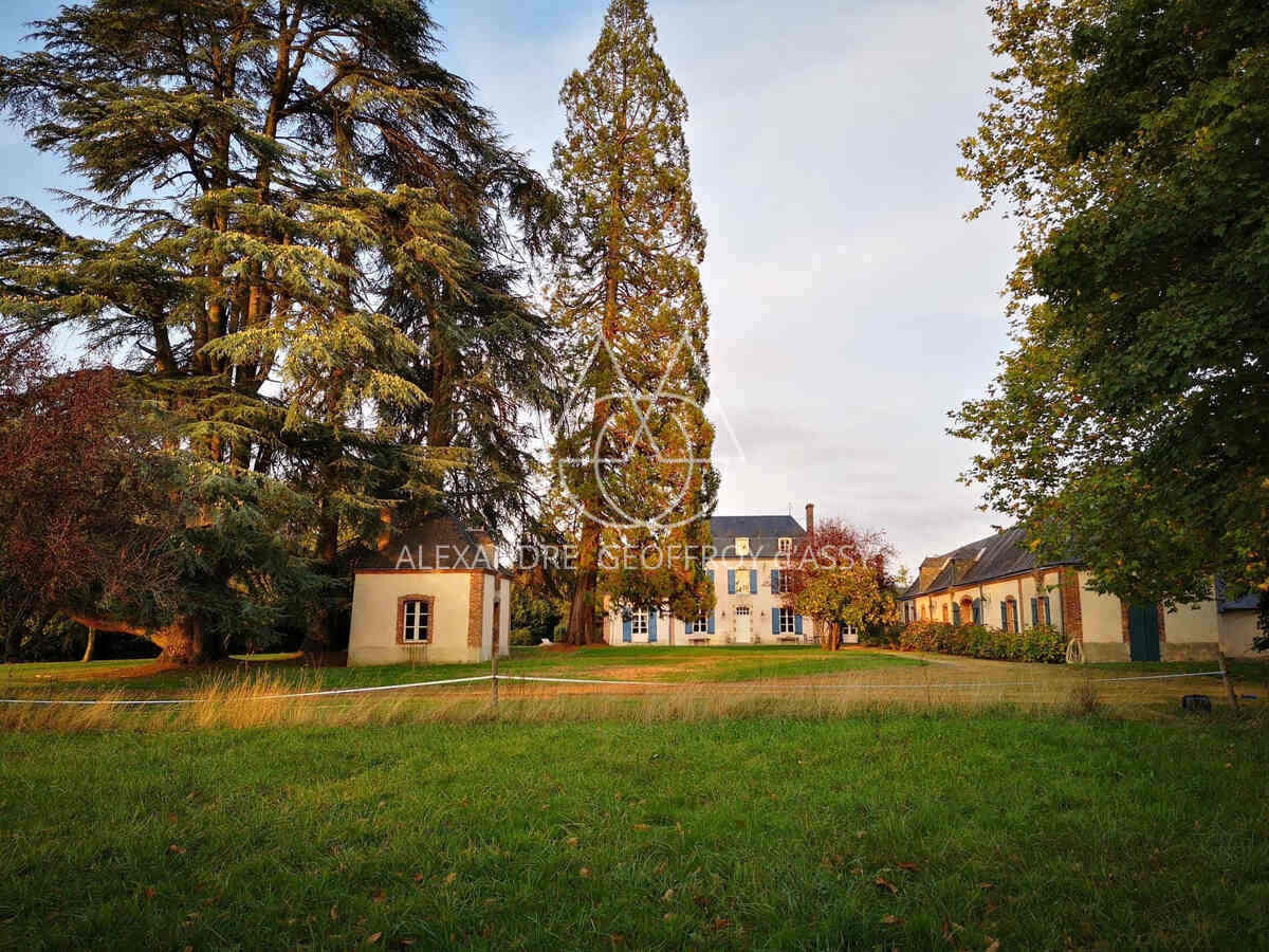 Château XVIIIème 31 hectares à 1h30 de Paris, 40 KM du Mans de Tours et de Vendôme 
