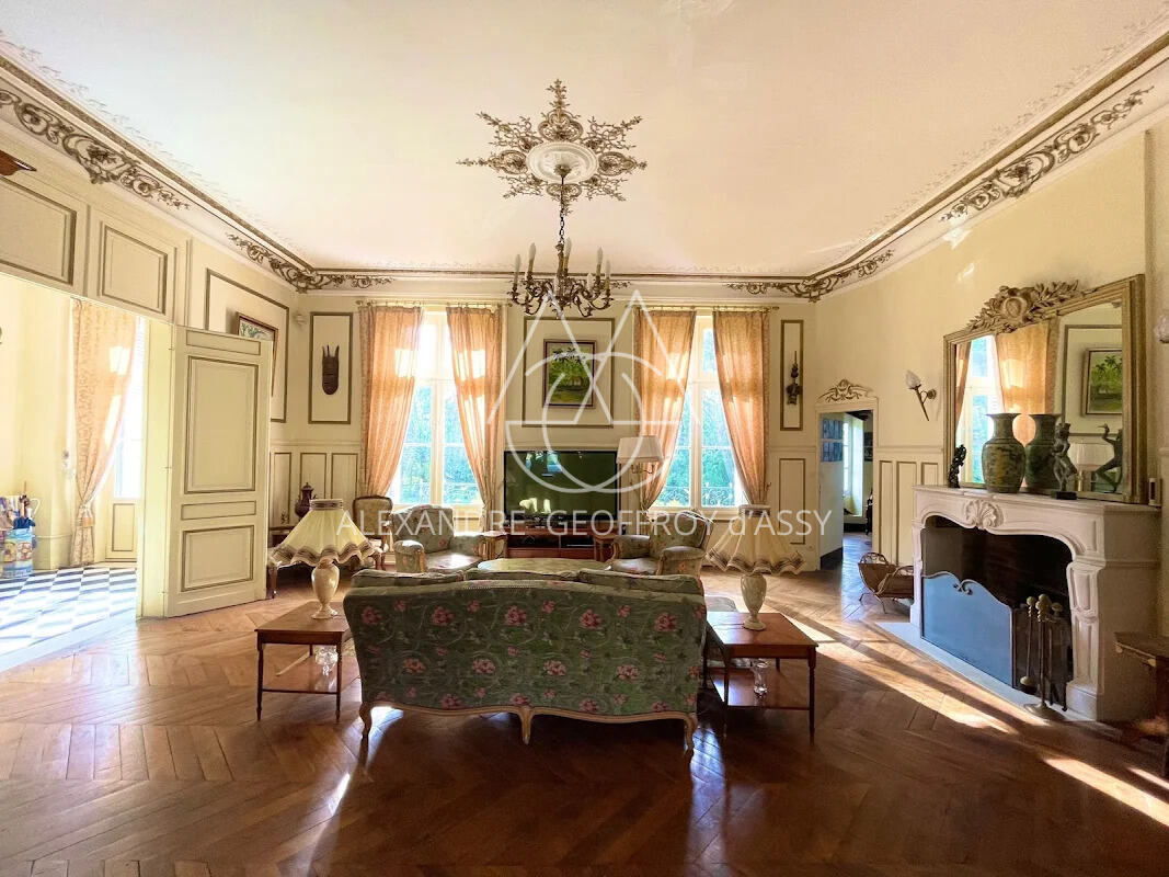 La Roche Posay château XIXème restauré 1500 m2 sur 4.5 hectares 1.680 M€