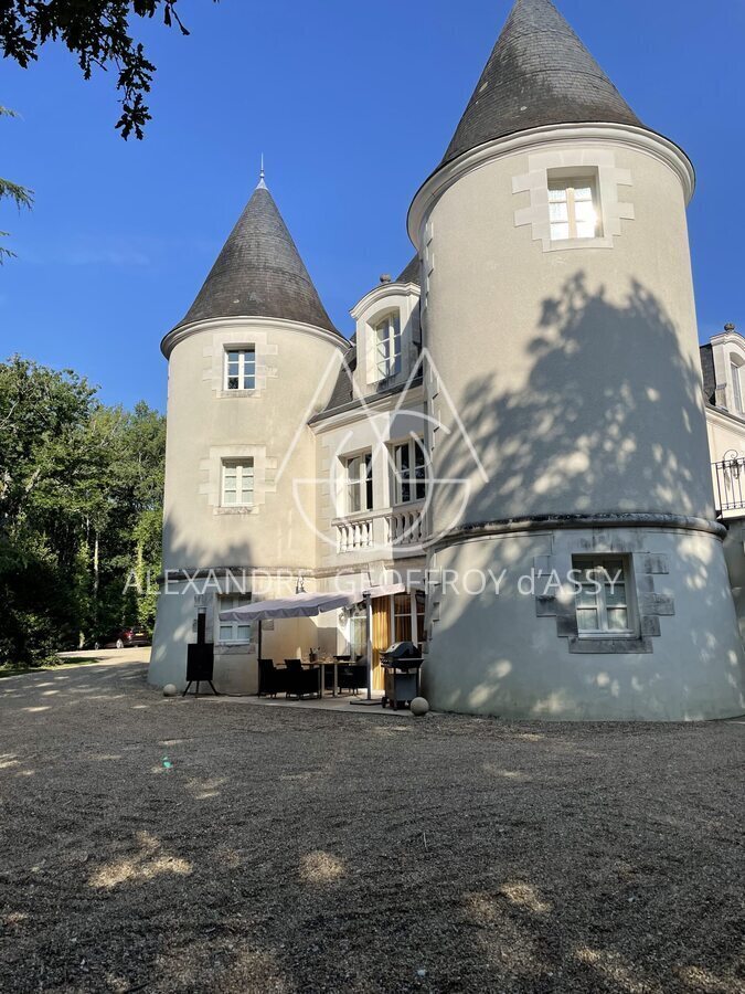 Château moderne, construit au XXème siècle