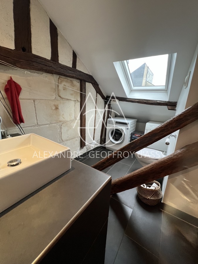 Maison XIX ème en tuffeaux quartier cathédrale Tours 240 M2