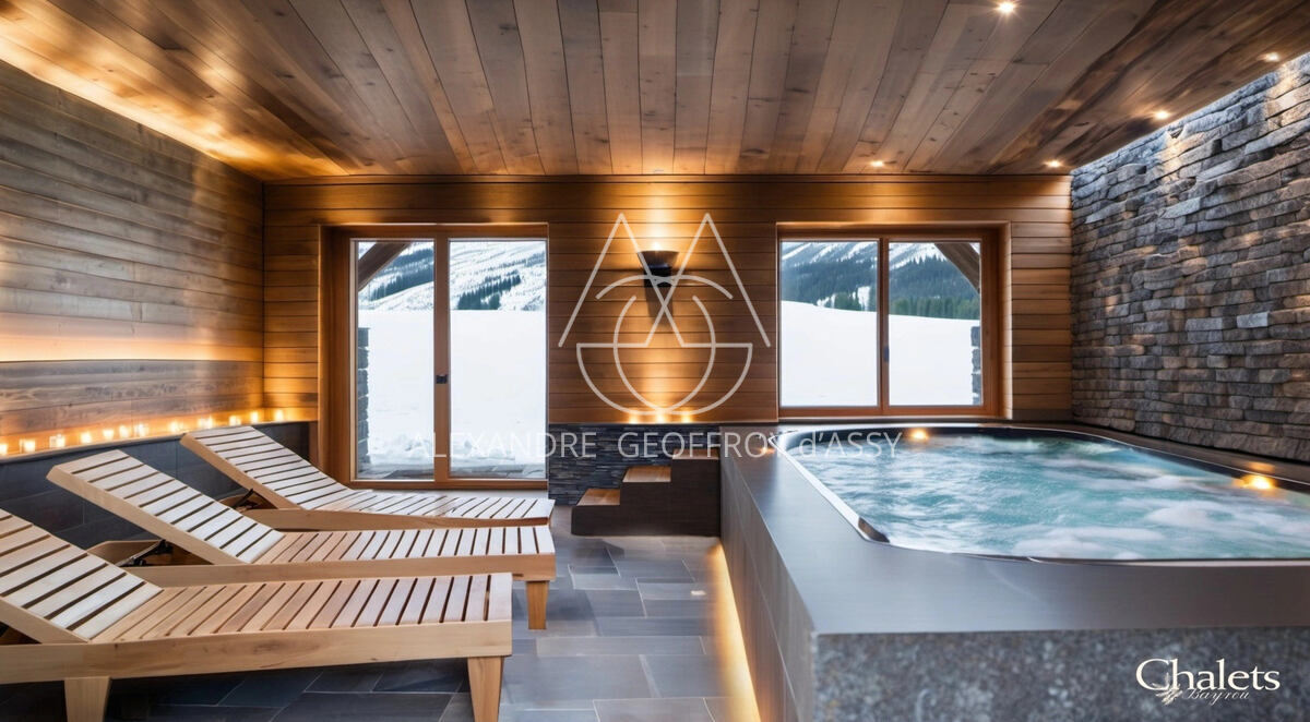 SERRE CHEVALIER LE MONETIER LES BAINS Chalets d'exception de 448,55 m²