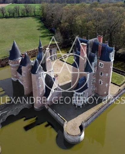 Vente d'un magnifique château du 15eme (ISMH) en sologne sur 40ha. 