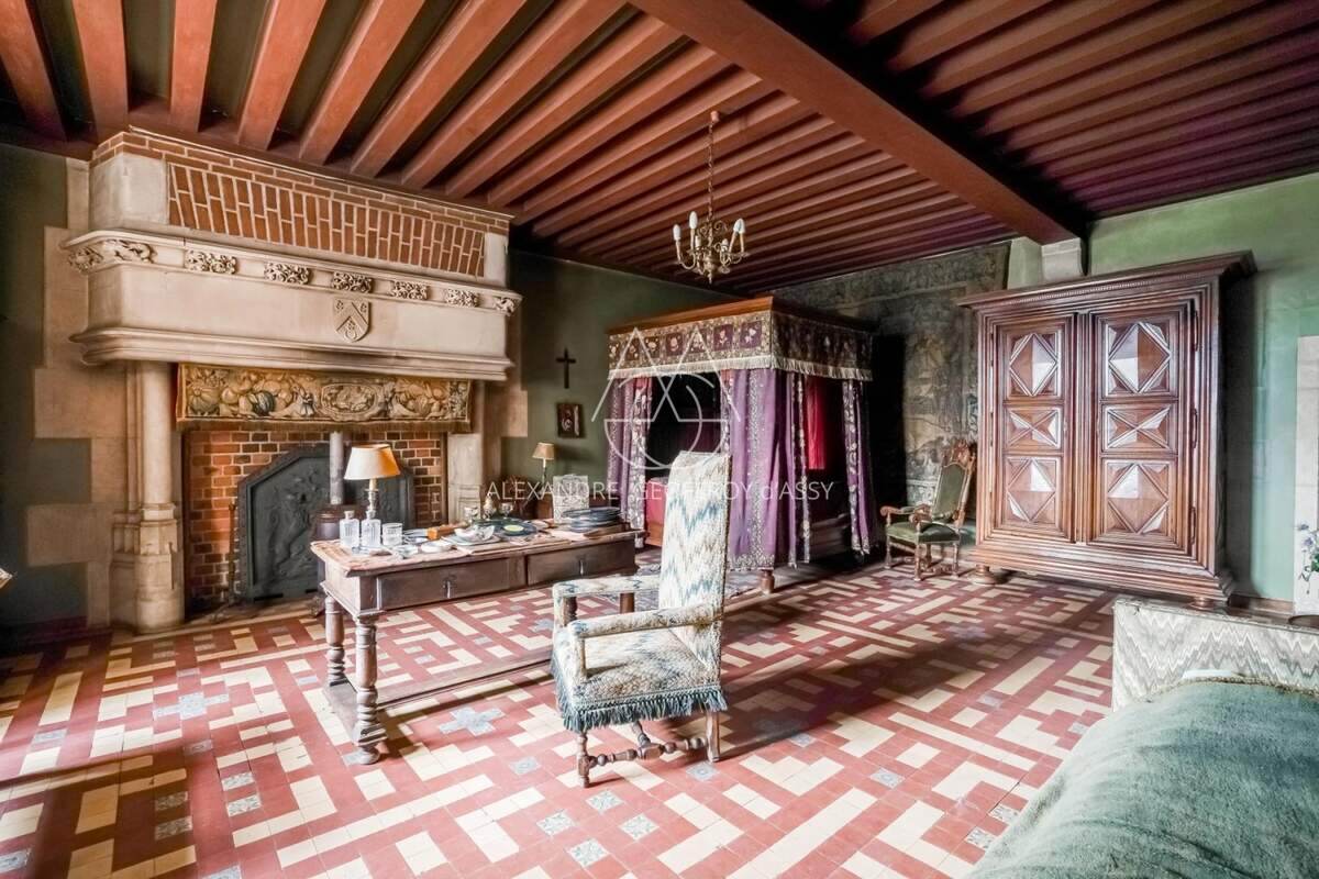 Vente d'un magnifique château du 15eme (ISMH) en sologne sur 40ha. 