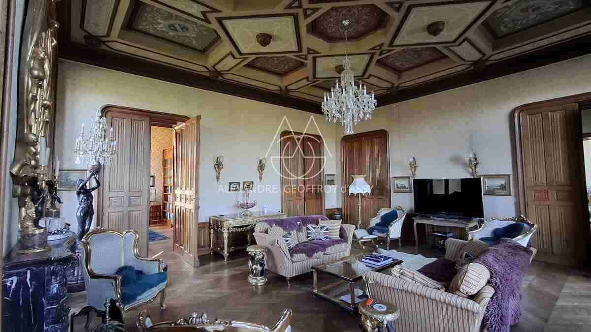 Beau château  XIX eme à vendre en Haut-Anjou.