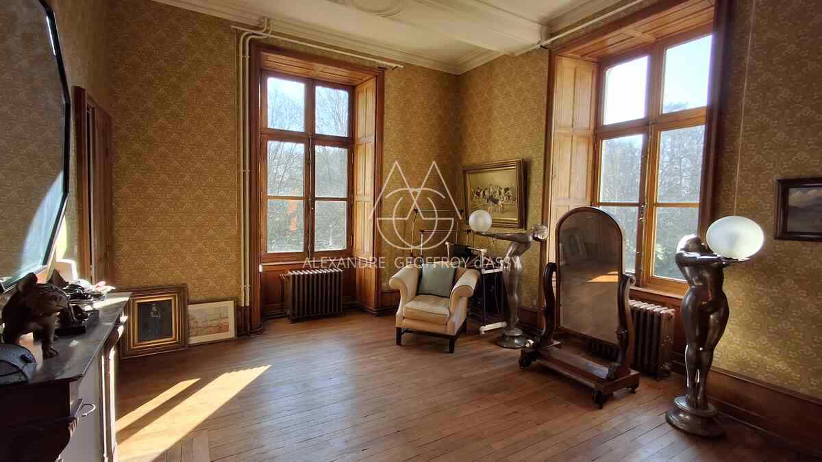 Beau château  XIX eme à vendre en Haut-Anjou.