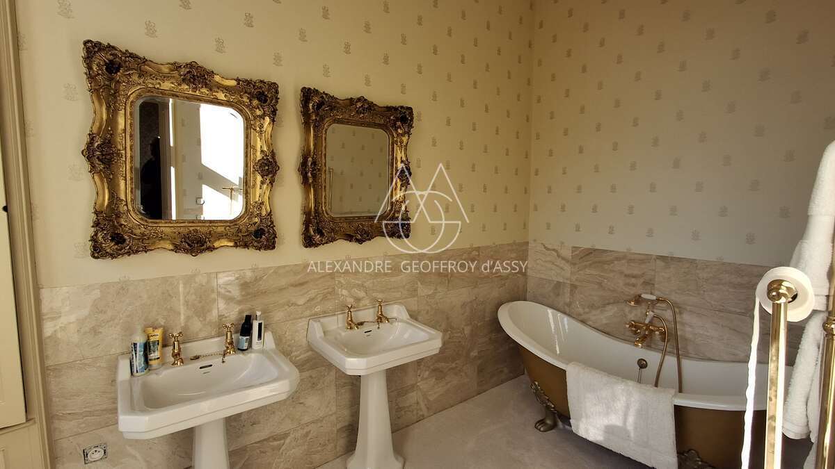 Beau château  XIX eme à vendre en Haut-Anjou.