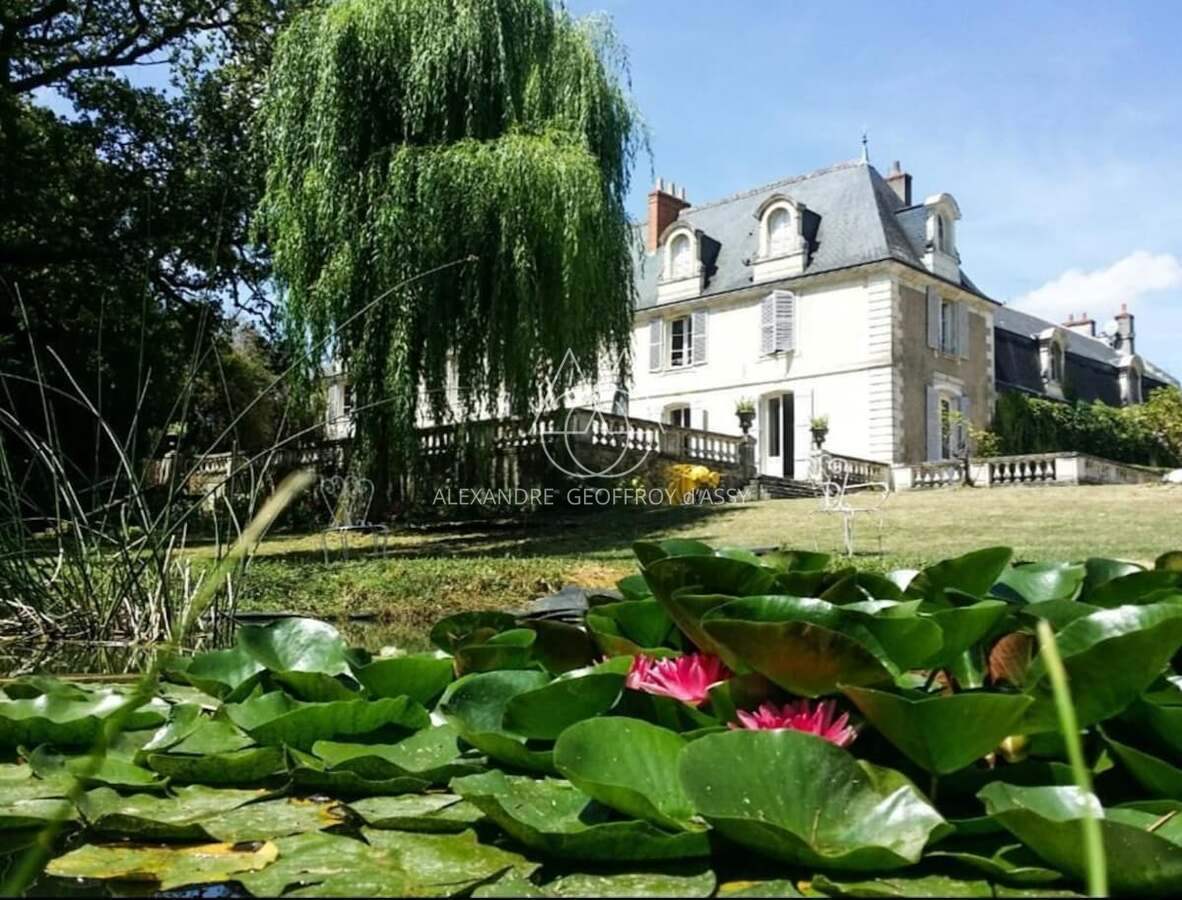 Château à 10 min de Tours de 500m2 sur un magnifique parc de 5ha.