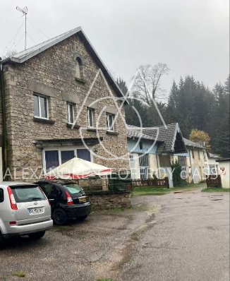 Hotel, restaurant, thermes de 14000m2  avec 110 chambres.