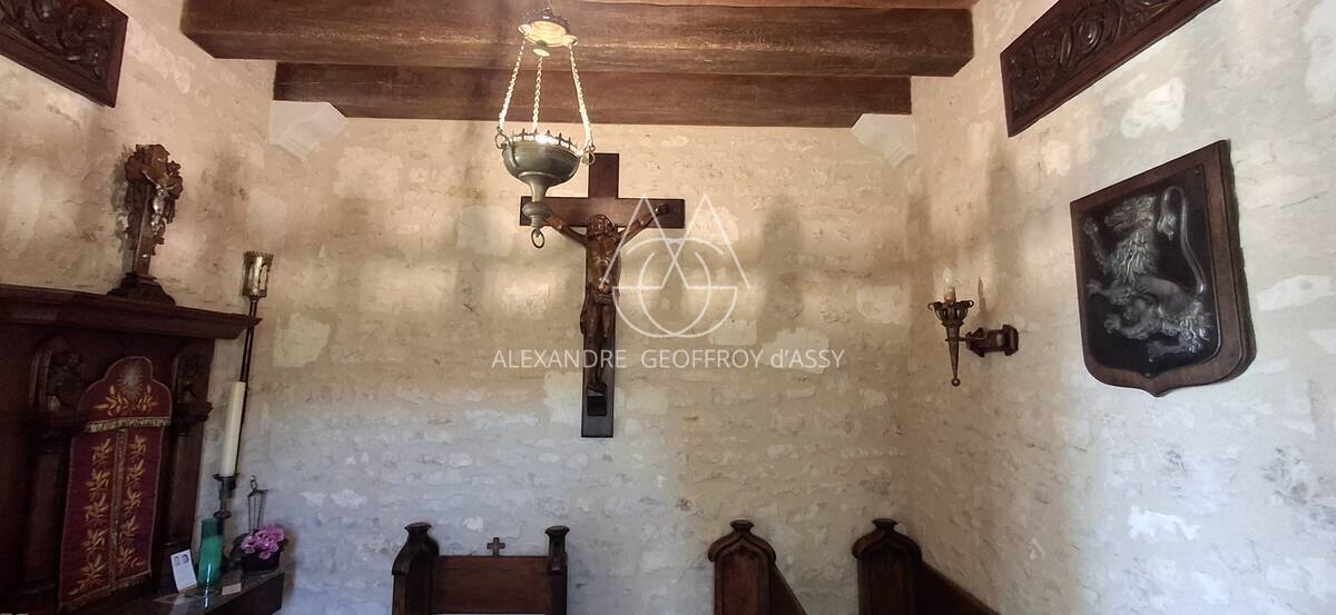 Rare propriété de 110 ha d’un seul tenant comprenant un château du XIX -ème dans un état impeccable dans un parc emmuré de 5ha.