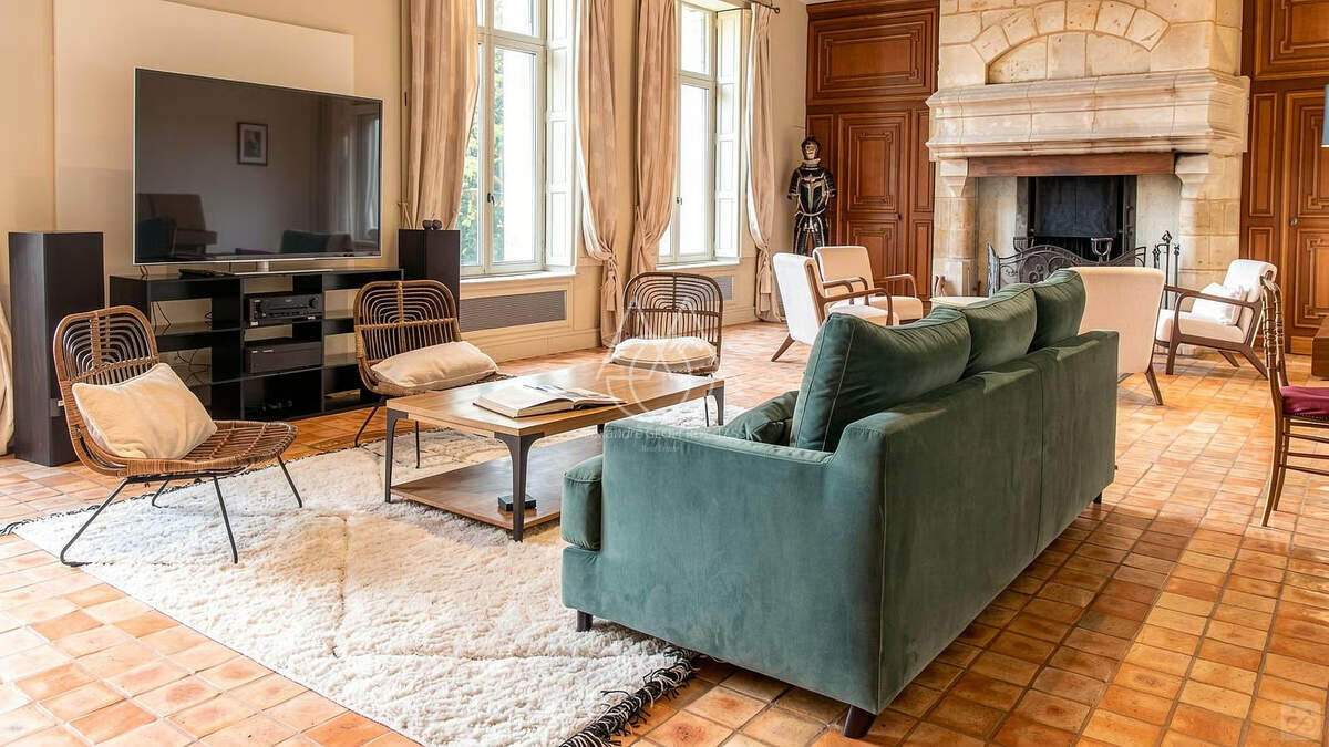 A VENDRE Château à 20 km de Tours centre accès A85 Entièrement  restauré sur 10 hectares