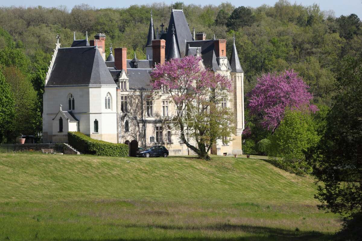 SOMPTEUX CHÂTEAU DU XV DANS UN DOMAINE FORESTIER DE 96 HECTARES